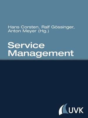 cover image of Service Management